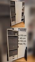 Schrank mit Schiebetür B 110 H 170 cm