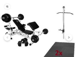 Hantelbank Universal Kraftstation Homegym Set inkl. Gewichte