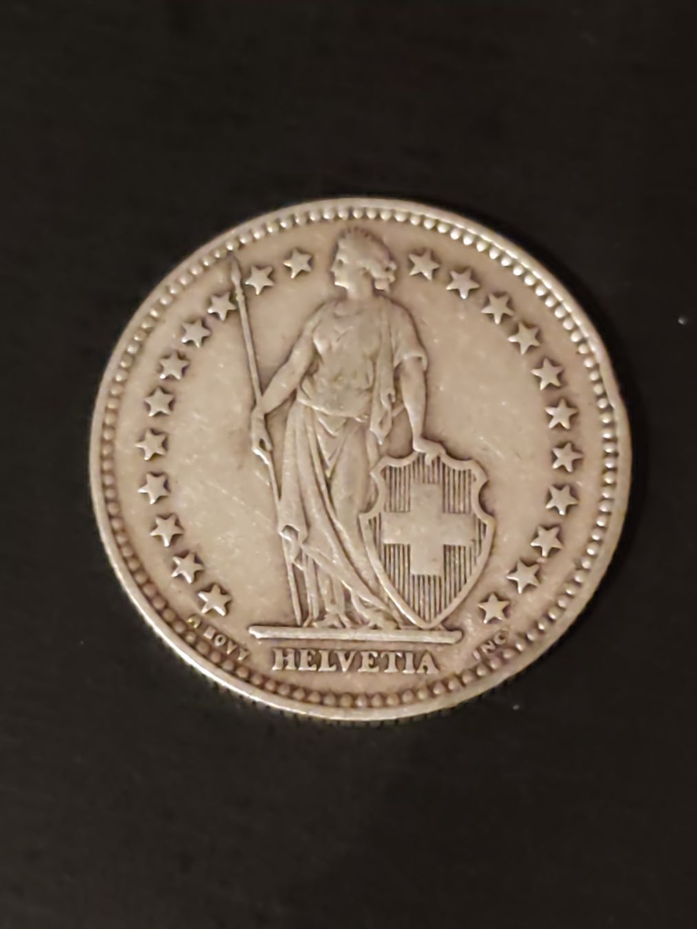 Tutti le monete: 2 Franken. 1939 Schweiz. gebraucht – Usato da Schiers venduto da Pet70 1