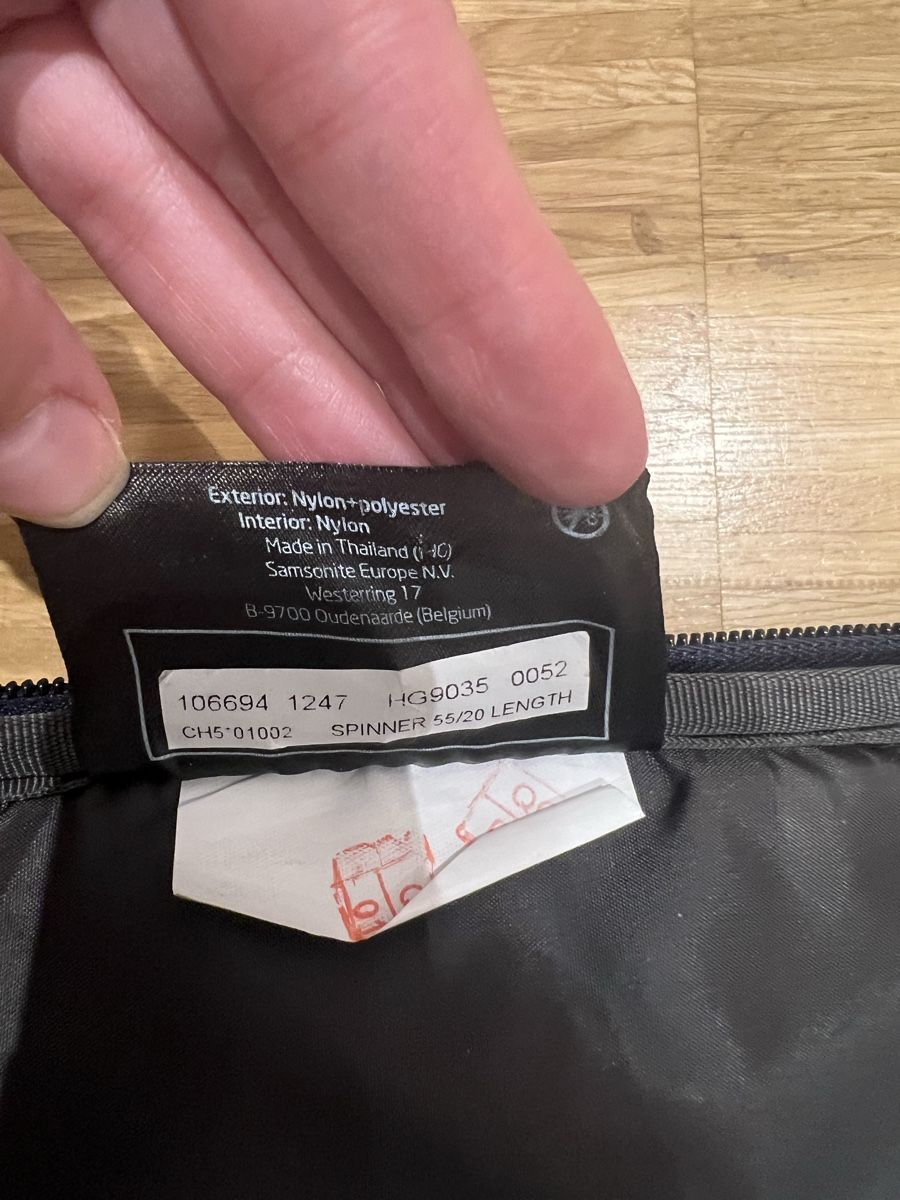 Samsonite Reisekoffer: Blue Samsonite cabin luggage – Defekt aus Adliswil von Marjin 6