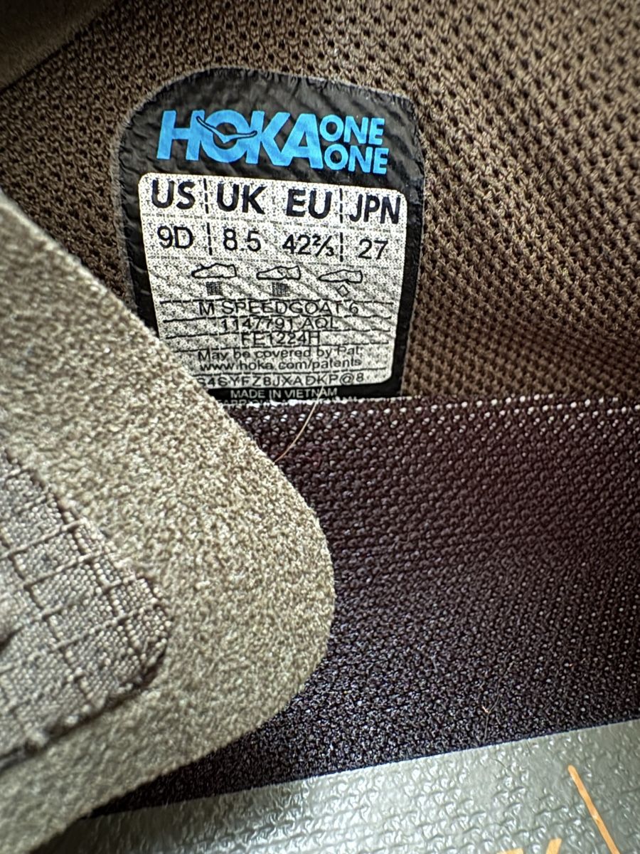 Hoka One One Scarpe da uomo: Hoka vibram Sohle Gr 42 2/3 – Nuovo e nell'imballaggio originale da Rifferswil venduto da Skywin01 2