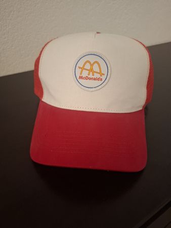Casquette McDonald's vintage rouge/blanc - Collection!