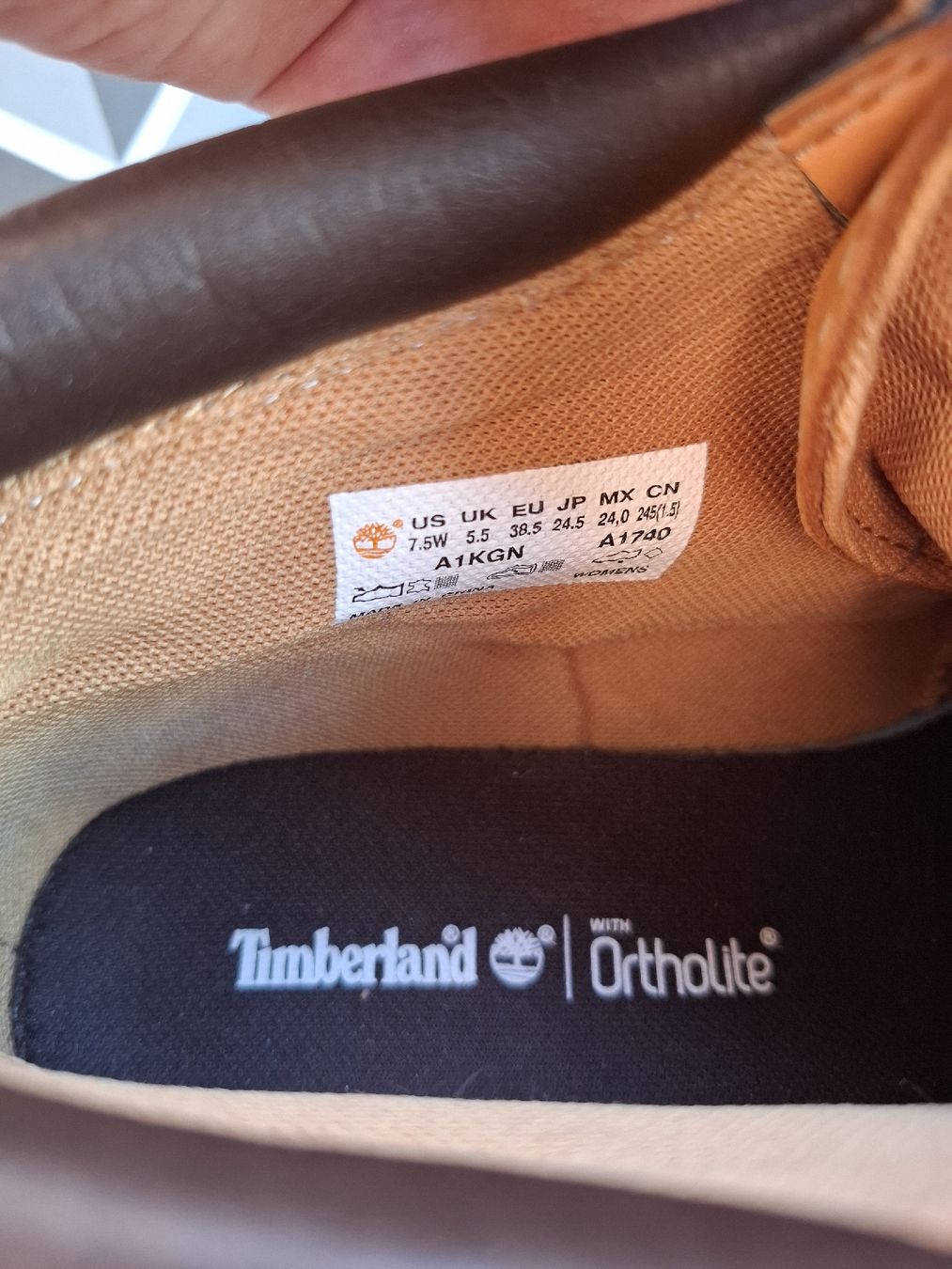 Timberland Chaussures femmes: Timberland Stiefel braun Grösse 38,5 – Neuf (Voir description) à Schwerzenbach par Passihu 1