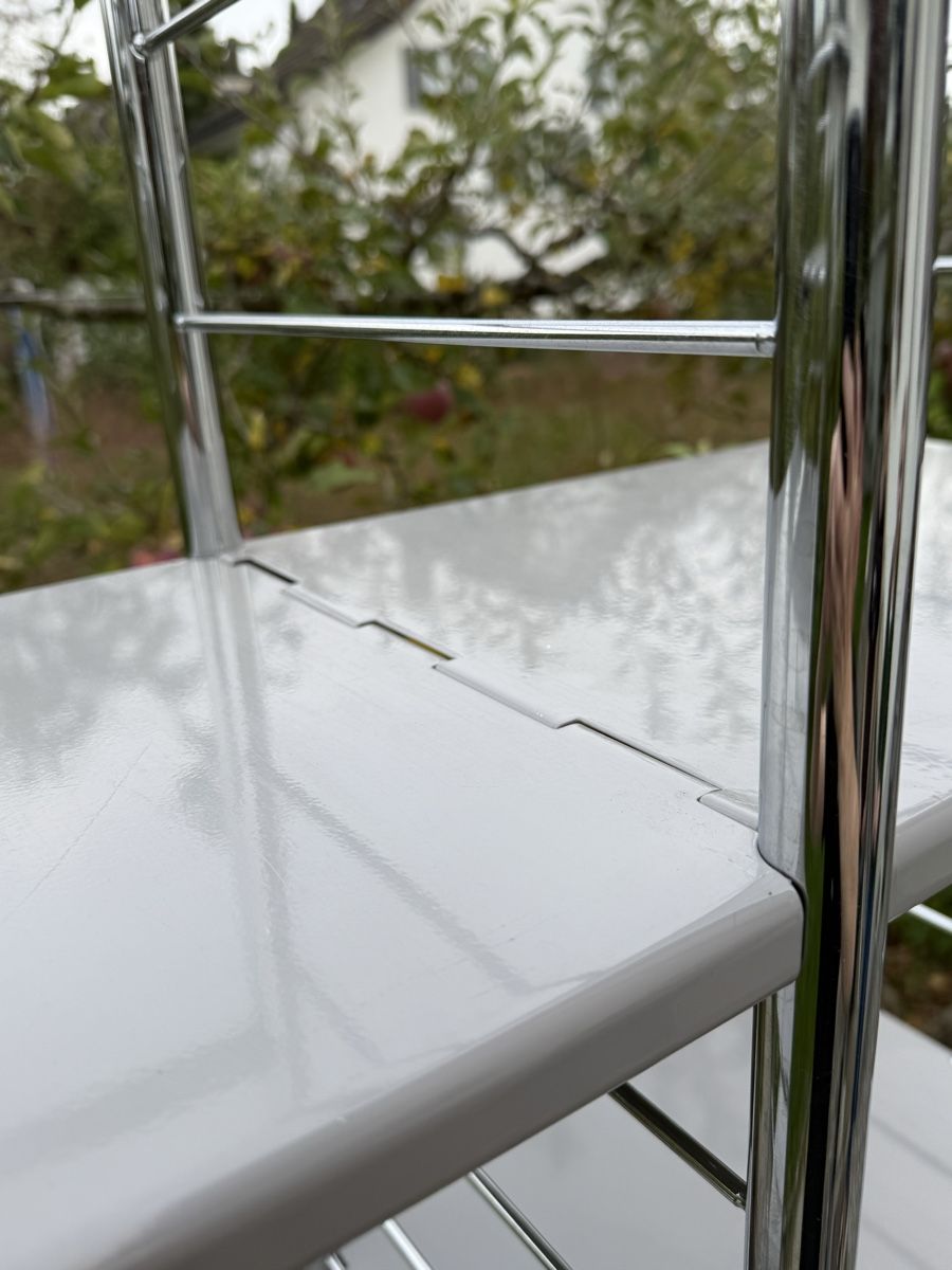 Interio Scaffali: Metallregal Chrom/grau variabel – Usato da Langenthal venduto da Decoder 5