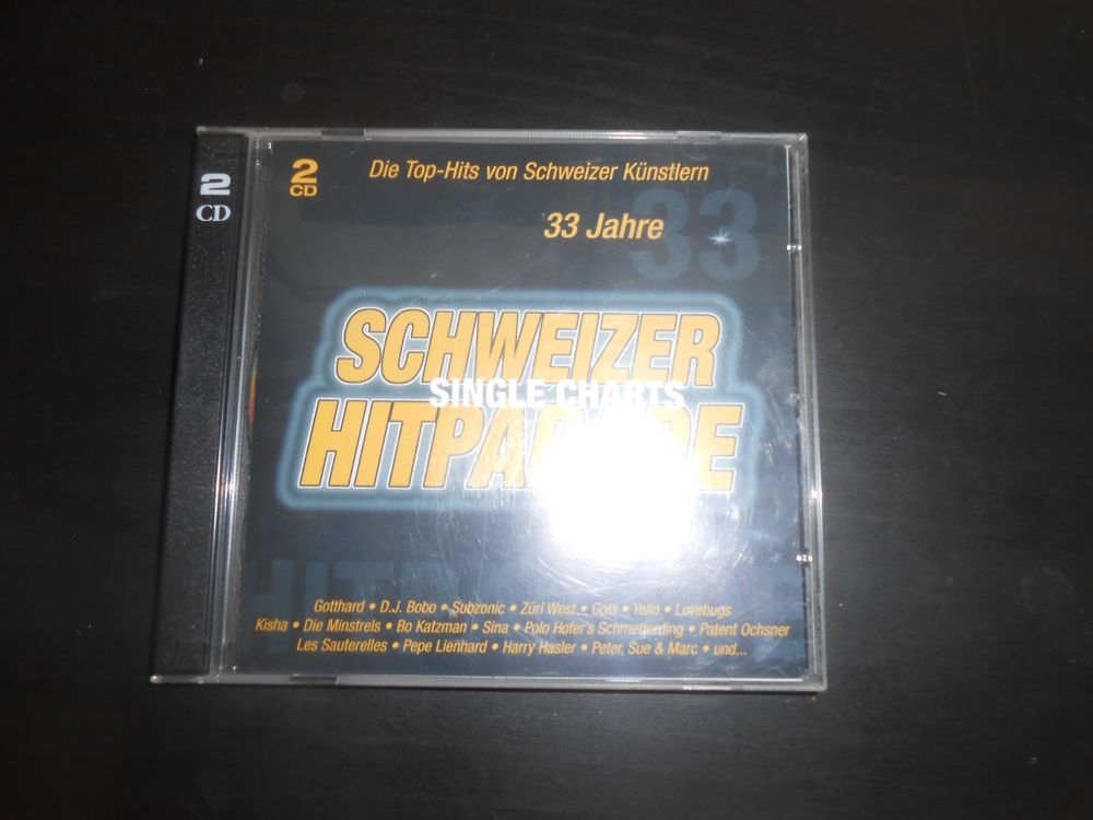 33 Jahre Schweizer Hitparade Single Charts / 2 CDs Kaufen auf Ricardo