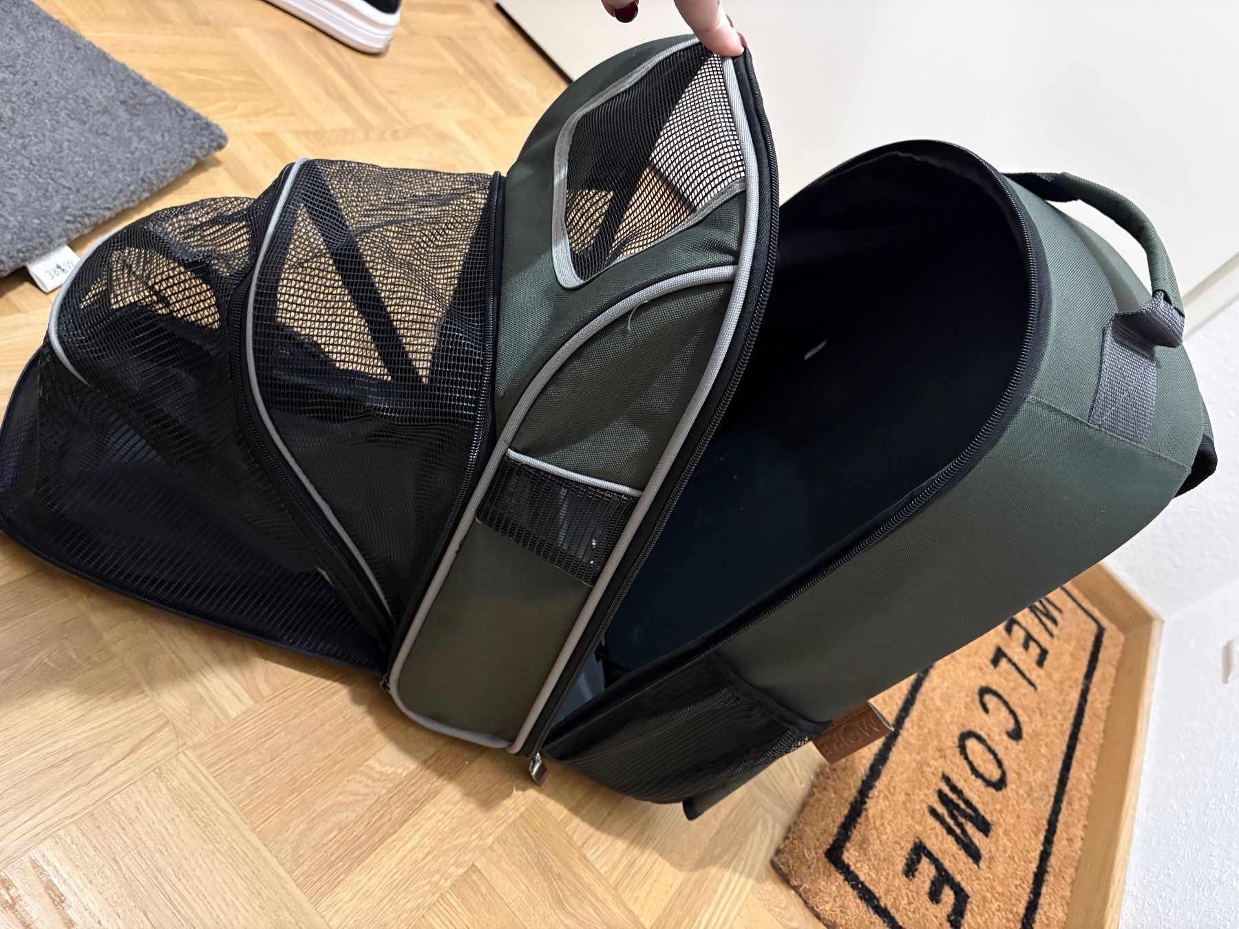 Rucksäcke: Sac à dos de transport pour animaux - Comme neuf – Neu (gemäss Beschreibung) aus Petit-Lancy von Stella_Wngr_ 5