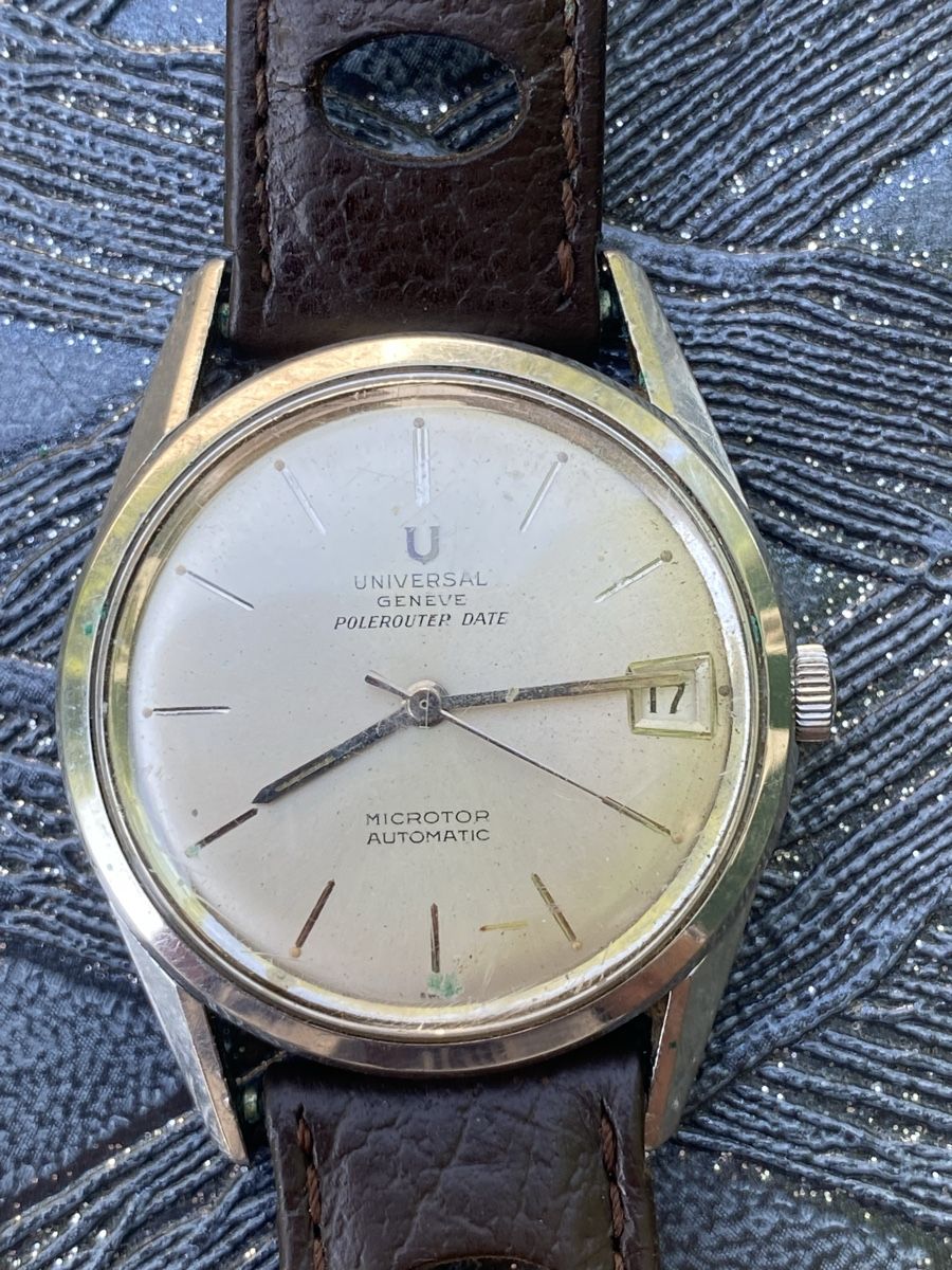Universal Genève Orologi: Lot de 2 montres Universal Genève Polerouter Date Microtor  – Usato da Marly venduto da Tchatcho01 2