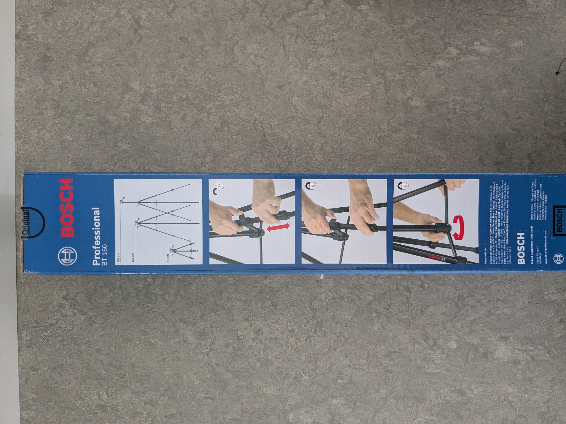 Bosch Trépieds & Accessoires: BOSCH Professional BT 150 Stativ neu – Neuf avec emballage d'origine à Aesch par vespalinio