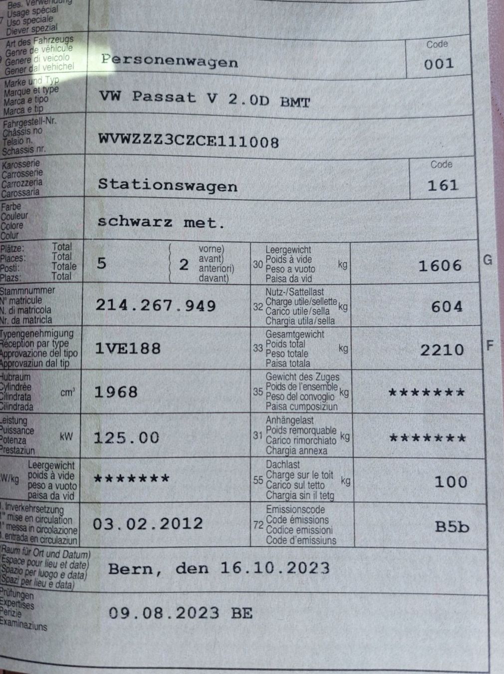 VW Autos: VW Passat B7 – Gebraucht aus Rosshäusern von JD6030 8
