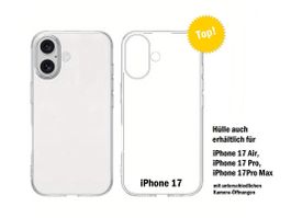 HÜLLE Silikon, Case, Cover - iPhone 17 / Air / Pro / Pro Max