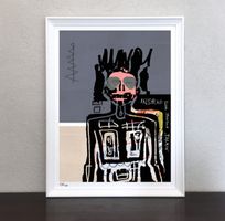 Neo Expressionismus Pop Art Kunst Sherpa Tensing Modern Bild