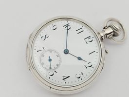 Longines Taschenuhr Silber