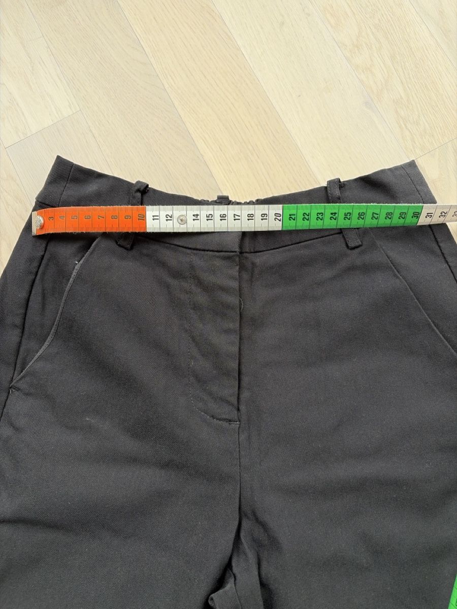 Hosen: Schwarze Hose mit Gummizug, Gr. XS – Gebraucht aus Au ZH von eac_gm25 3