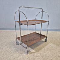 1970 Dinette Servierwagen Barwagen Klappwagen Trolley