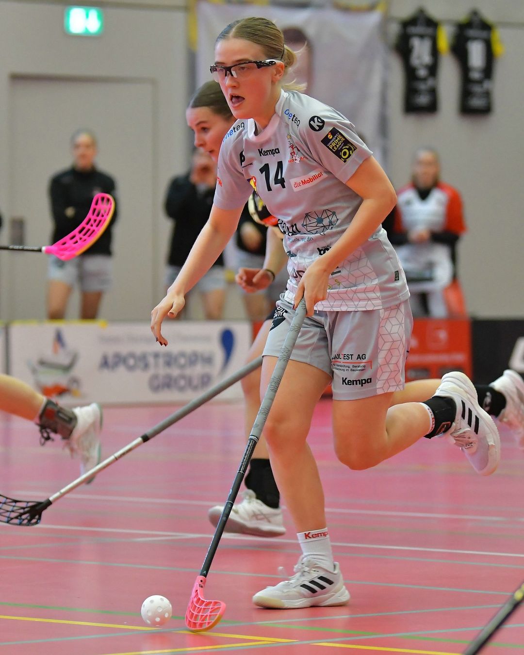 Canottiere & Pantaloni: Red Ants Matchshirt L-UPL #14 grau – Usato da Winterthur venduto da RedAnts
