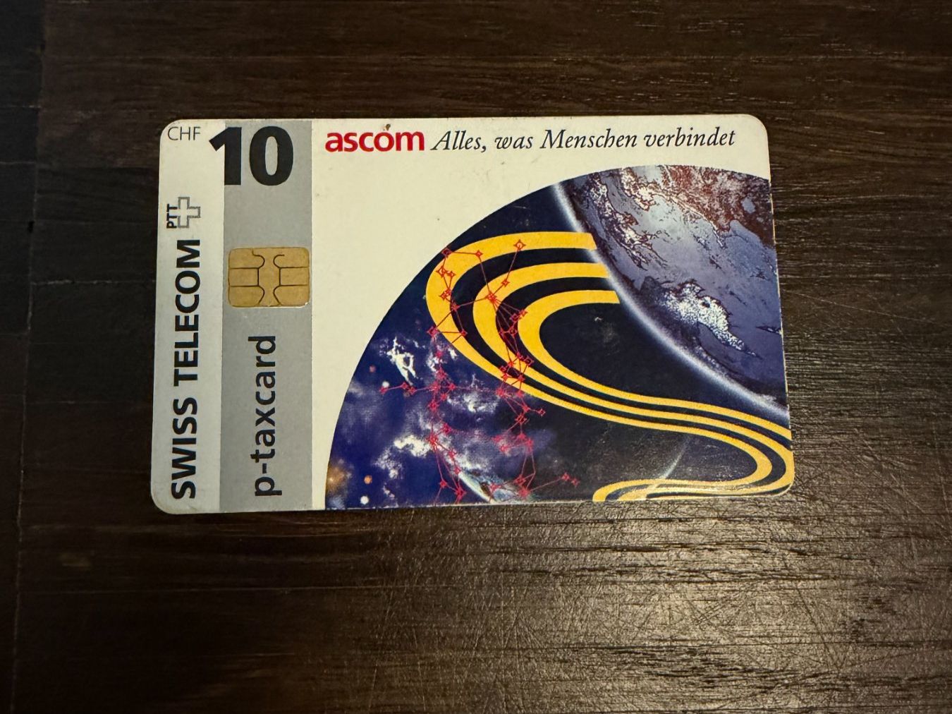 Schede telefoniche: PTT-Taxcard Ascom 10.- – Usato da Zürich venduto da rob_s967
