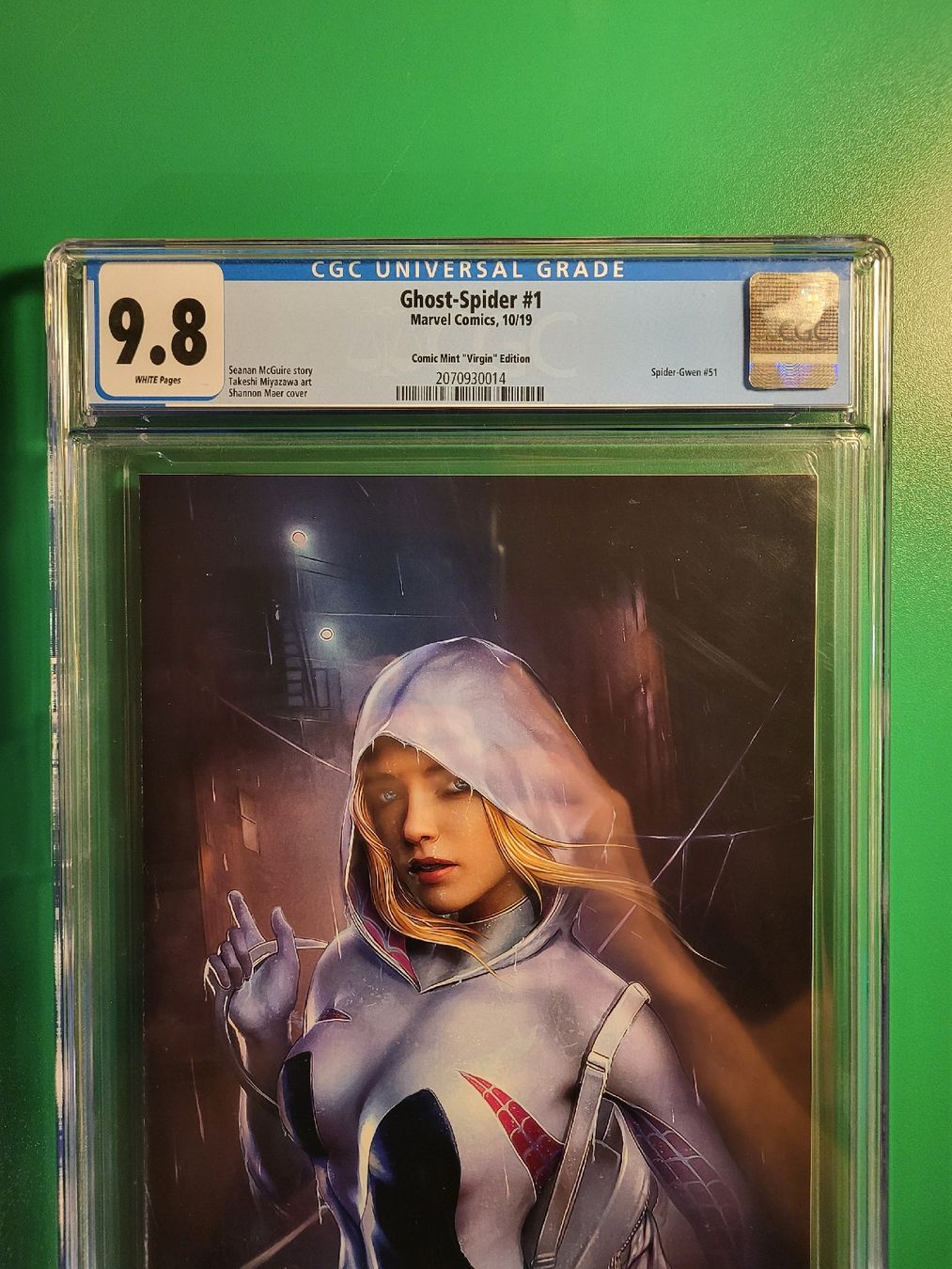 Fumetti: Ghost-Spider #1 - Comic Mint Virgin Edition - CGC 9.8! – Usato da Grindelwald venduto da lego9 1