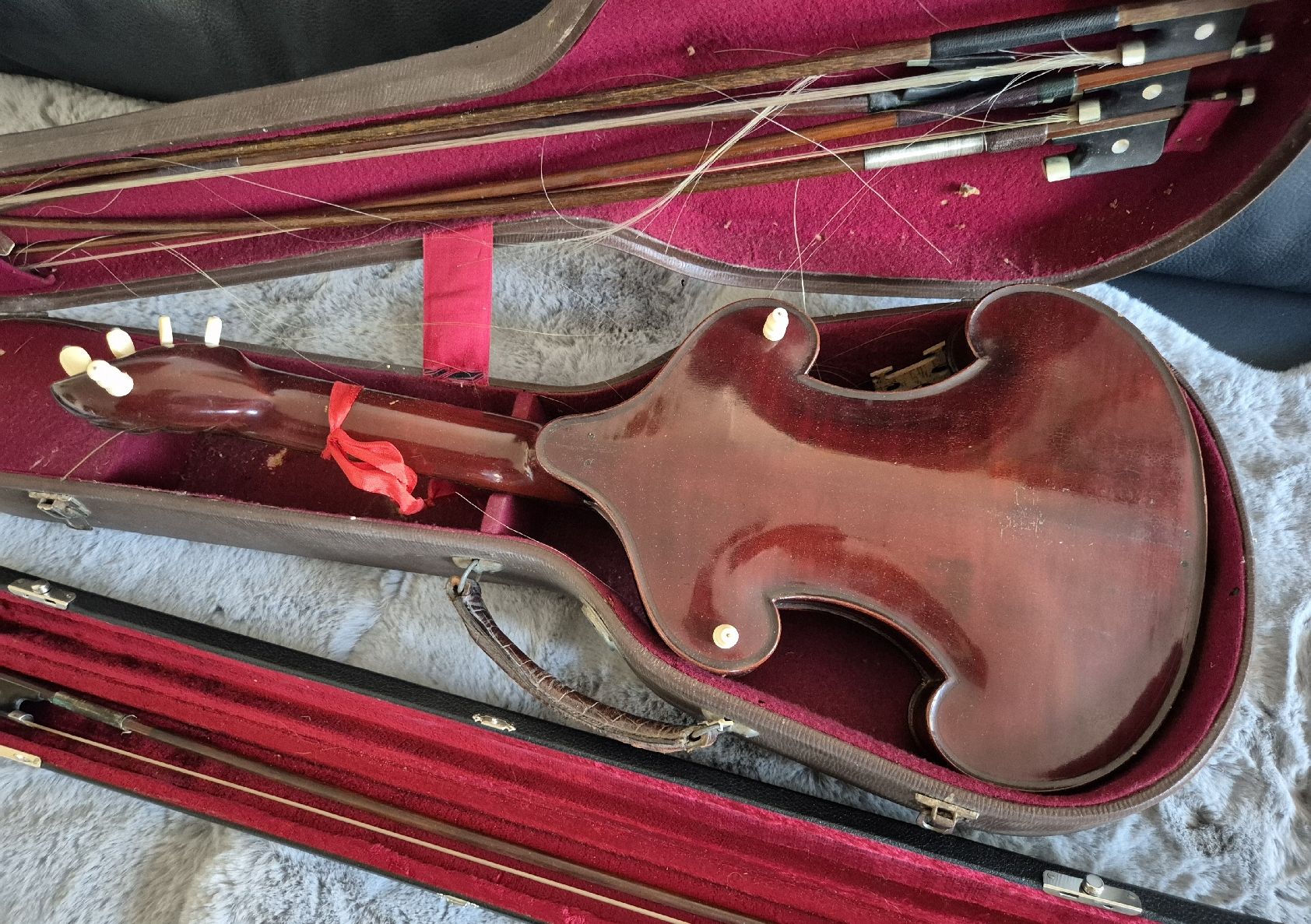 Musikinstrumente: Alte Diskantgambe – Gebraucht aus Zürich von Dalema13 4