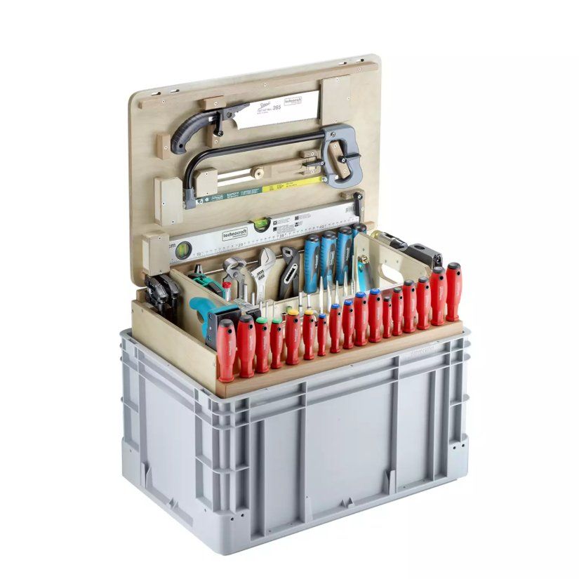 Technocraft Tutti gli attrezzi: technocraft Werkzeugkiste PRO FLEX 170-tlg. – Nuovo e nell'imballaggio originale da Koppigen venduto da Bracher_Mail-House 1