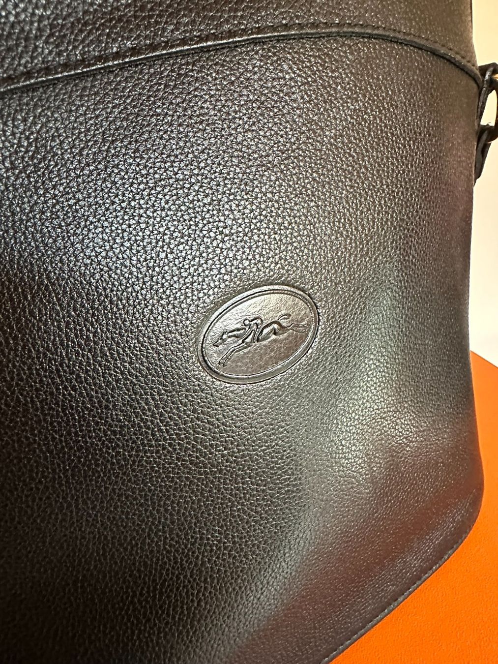 Longchamp Borse da donna: Longchamp Sac vintage noir – Usato da Bernex venduto da euma1976 5