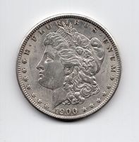 (346) USA, 1 Dollar, Morgan, 1900, top stgl