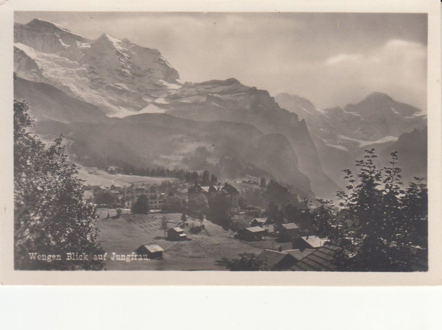 Cartoline postali: Wengen Jungfrau ca. 1925 – Usato da Bürglen TG venduto da StampGraf