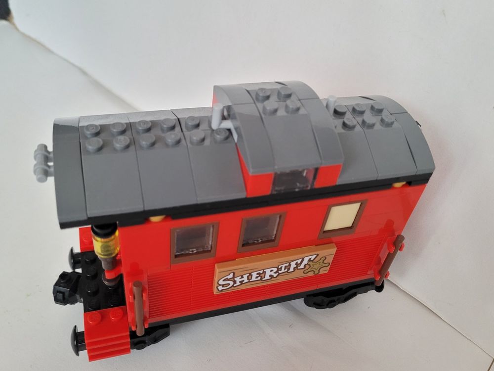 Lego eisenbahn : Sheriff wagon Wild West Western 4