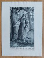 Exlibris Helma Fischer-Oels - Original Radierung