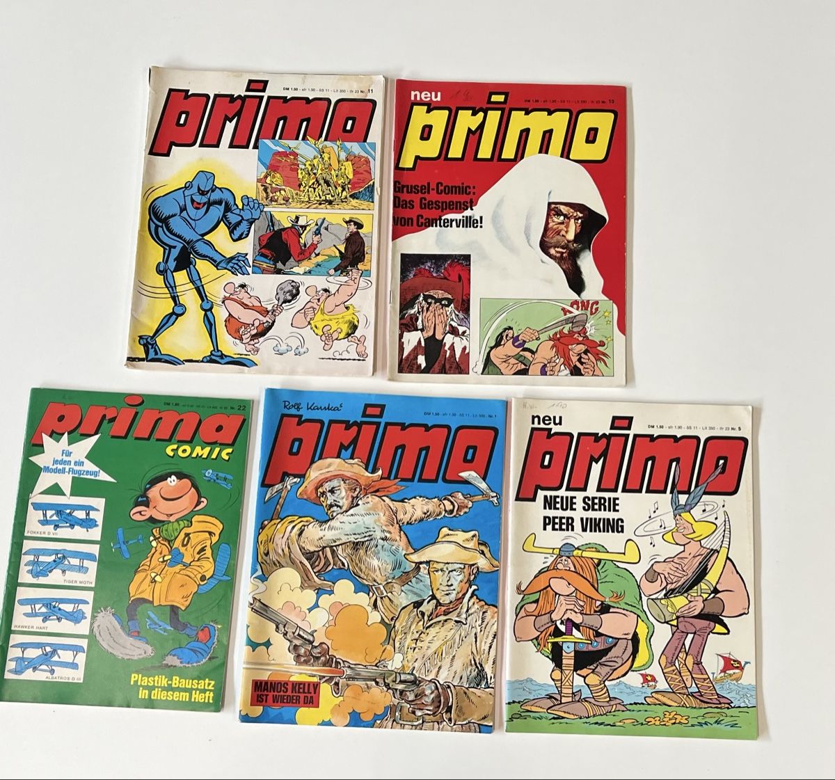 Fumetti: 5x Prima Comics! – Usato da Wangen b. Olten venduto da Olivalle