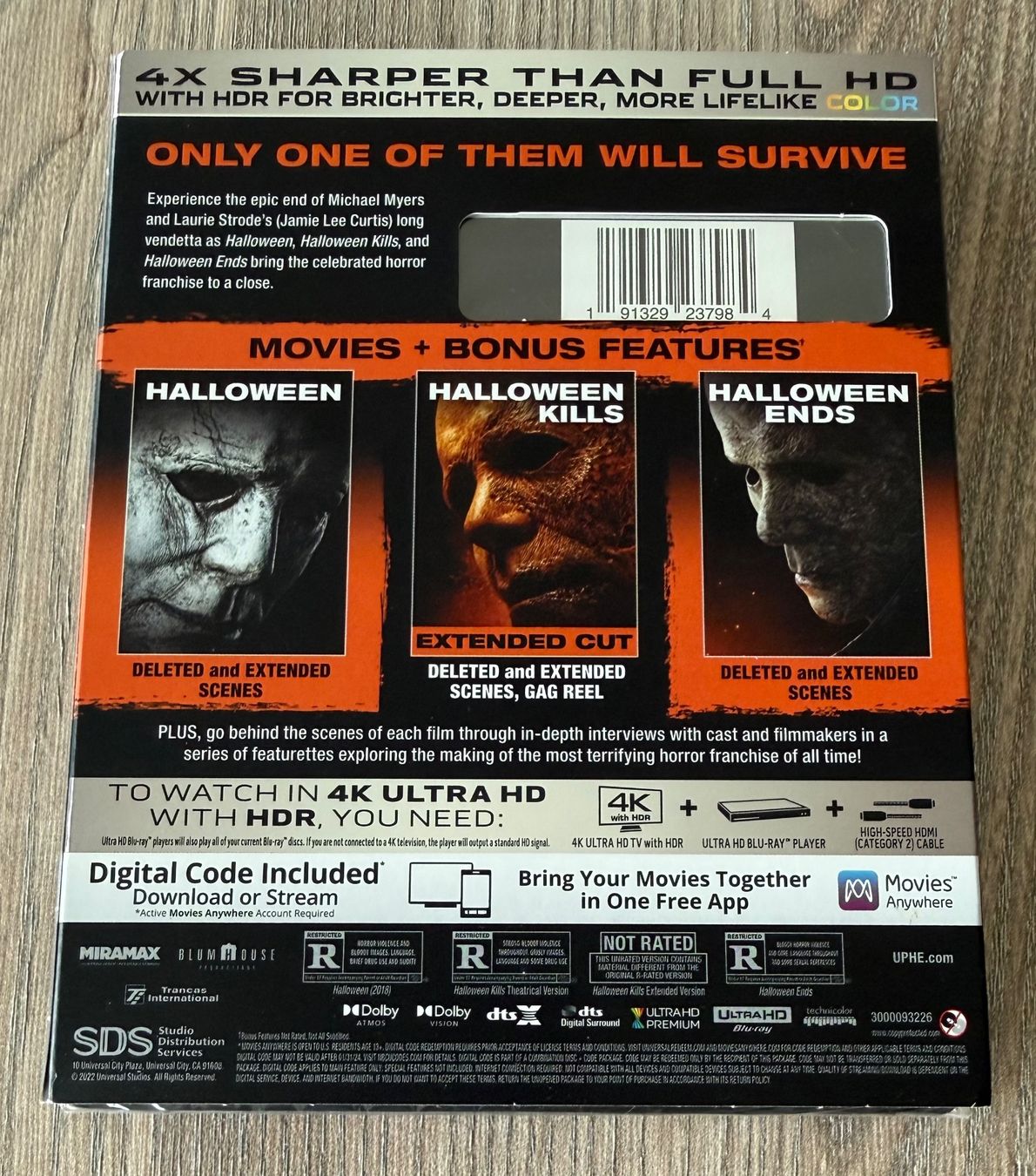 Tutti i DVDs: Halloween Trilogy UHD / 4K (US-Version) – Nuovo e nell'imballaggio originale da Malters venduto da starfighter01 1