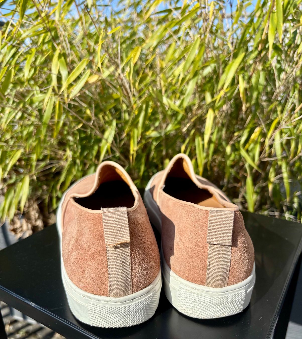 Scarpe da donna: Sommerliche Mokassins aus Wildleder – Usato da Wetzikon ZH venduto da aku_gw6r 3