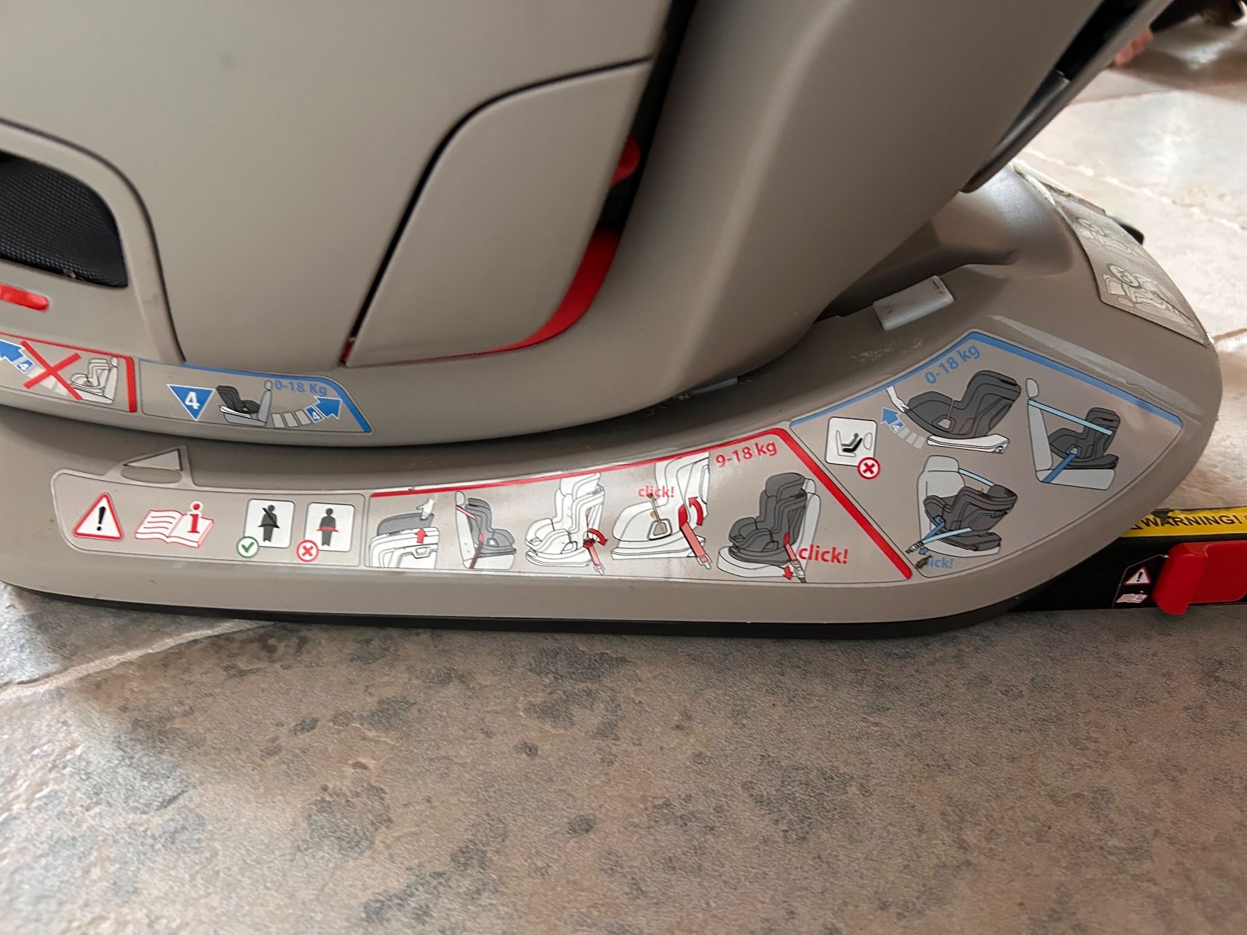 Kiwy Seggiolini per auto: Kiwy Kindersitz - Rotating ISOFIX Base - 0-18kg – Usato da Zürich venduto da ben_lig 5
