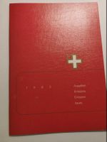 PTT-Jahresbuch 1982 gestempelt