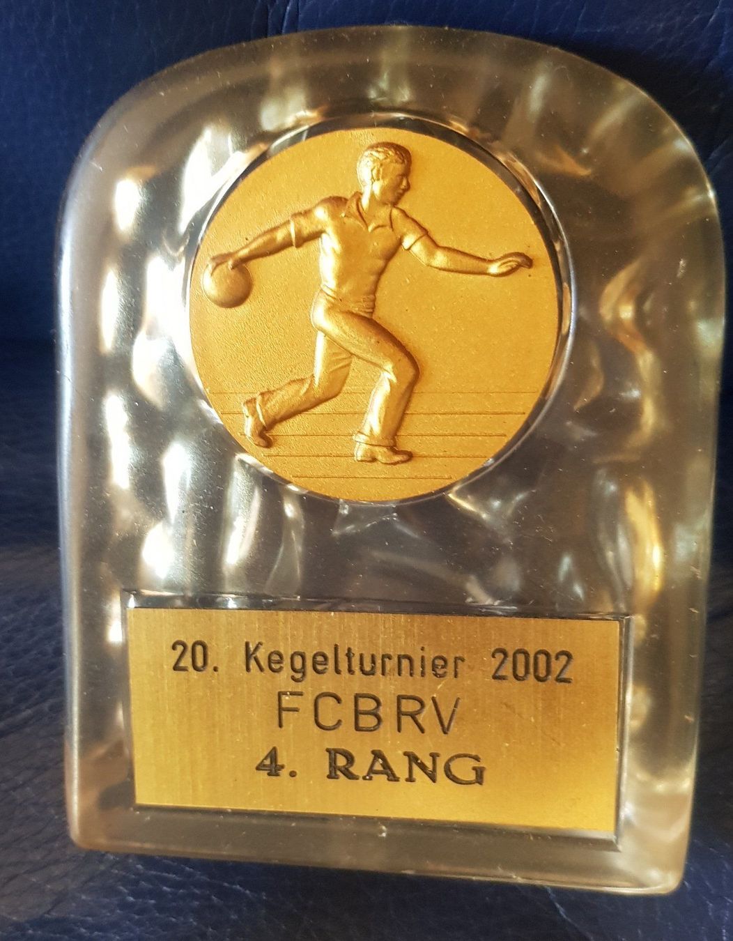 Altre raccolte & rarità: Trophäe 20. Kegelturnier 2002 – Usato da Melchnau venduto da Fishel