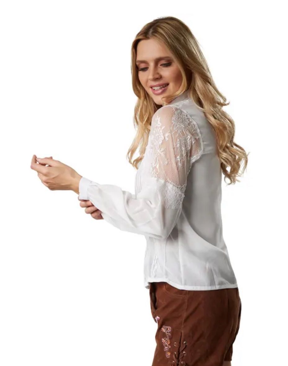Blusen: neue Trachtenbluse Gr. L, Oktoberfest – Neu und originalverpackt aus Necker von liq24 1