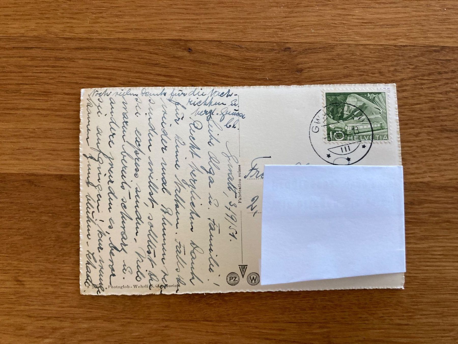 Cartoline postali: Alte Ansichtskarte von Fribourg – Usato da Mönchaltorf venduto da Tschibi 1