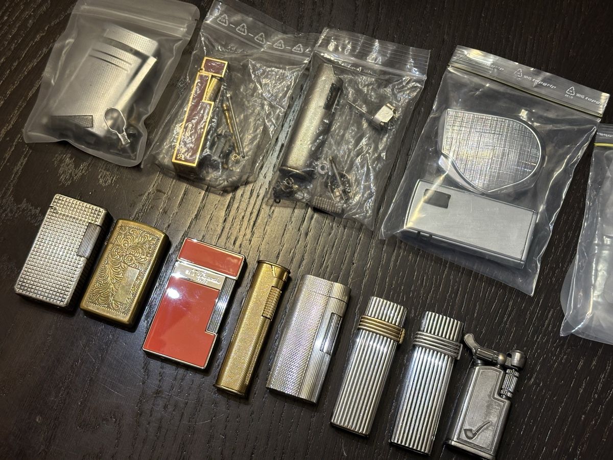 Dunhill Briquets: Lot 13 Feuerzeuge – Défectueux à Zürich par RatsTreasure 1