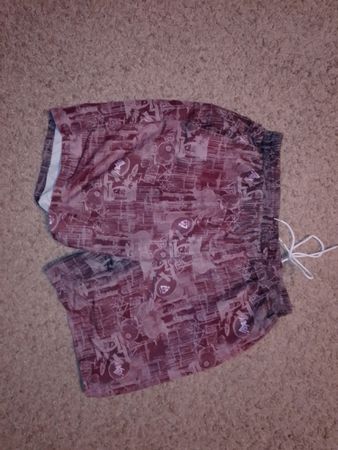 Badehose/Badeshorts mit Muster,Top Zustand, Grösse L