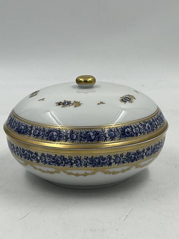 Barattoli: Boîte à bijoux porcelaine.  – Usato da Genève venduto da Eric1823 1