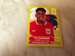 Panini FIFA Fussball WM 2026 Sticker Cèsar Blackman PAN 9