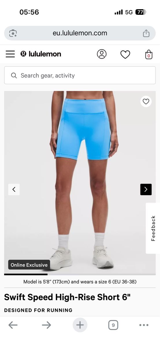 Lululemon Leggings: NEW Lululemon Shorts – Neuf avec emballage d'origine à Zürich par Laui91 1