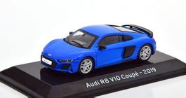 Audi R8 V12 Coupé S4 Phase II seit 2019 blau met. / schwarz