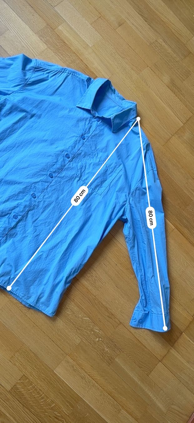 Hemden: Hellblaues Oversize Hemd – Gebraucht aus Zürich von Basilou98 5