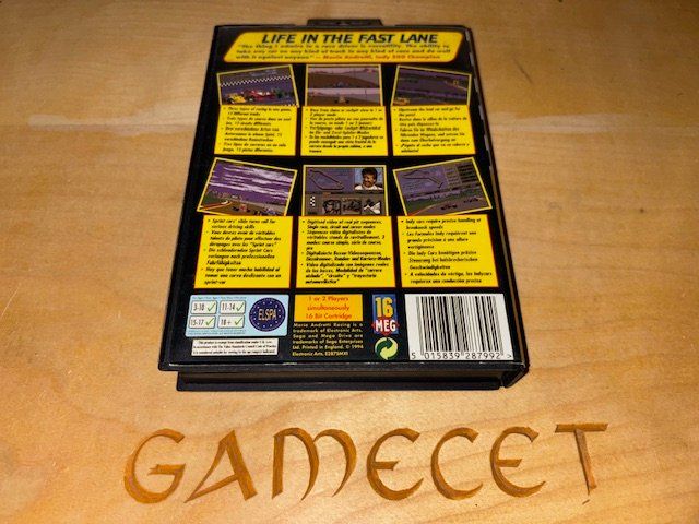 Sega Spiele: Mario Andretti Racing Sega Mega Drive – Gebraucht aus Steinach von Gamecet 2