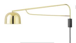 Normann Copenhagen Grant Wandleuchte 111cm Messing