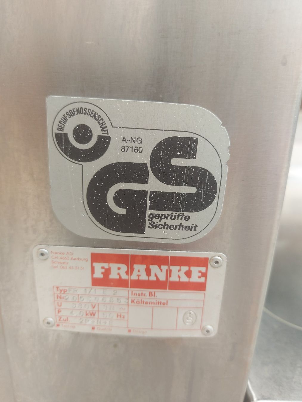 Salamander Griglie: Franke Kontaktgrill Edelstahl Salamander – Usato da Rheinau venduto da profitronic.shop 4