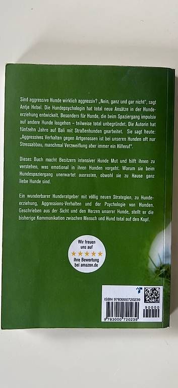 Bücher: Hundeverhalten verstehen Antje Hebel – Gebraucht aus Bertschikon Gossau von glorious-vintage 1