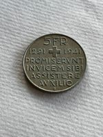 Gedenkmünze Bundesfeier, 1941 Silber
