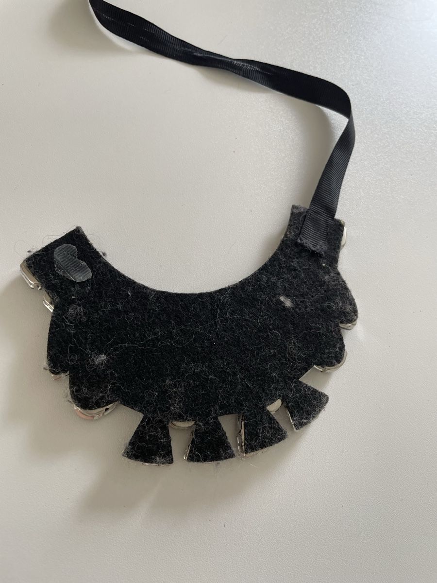 Catenine: Elegante Statement-Kette, schwarz, neuwertig, Herbst – Usato da Münchenstein venduto da nel_57mj 1
