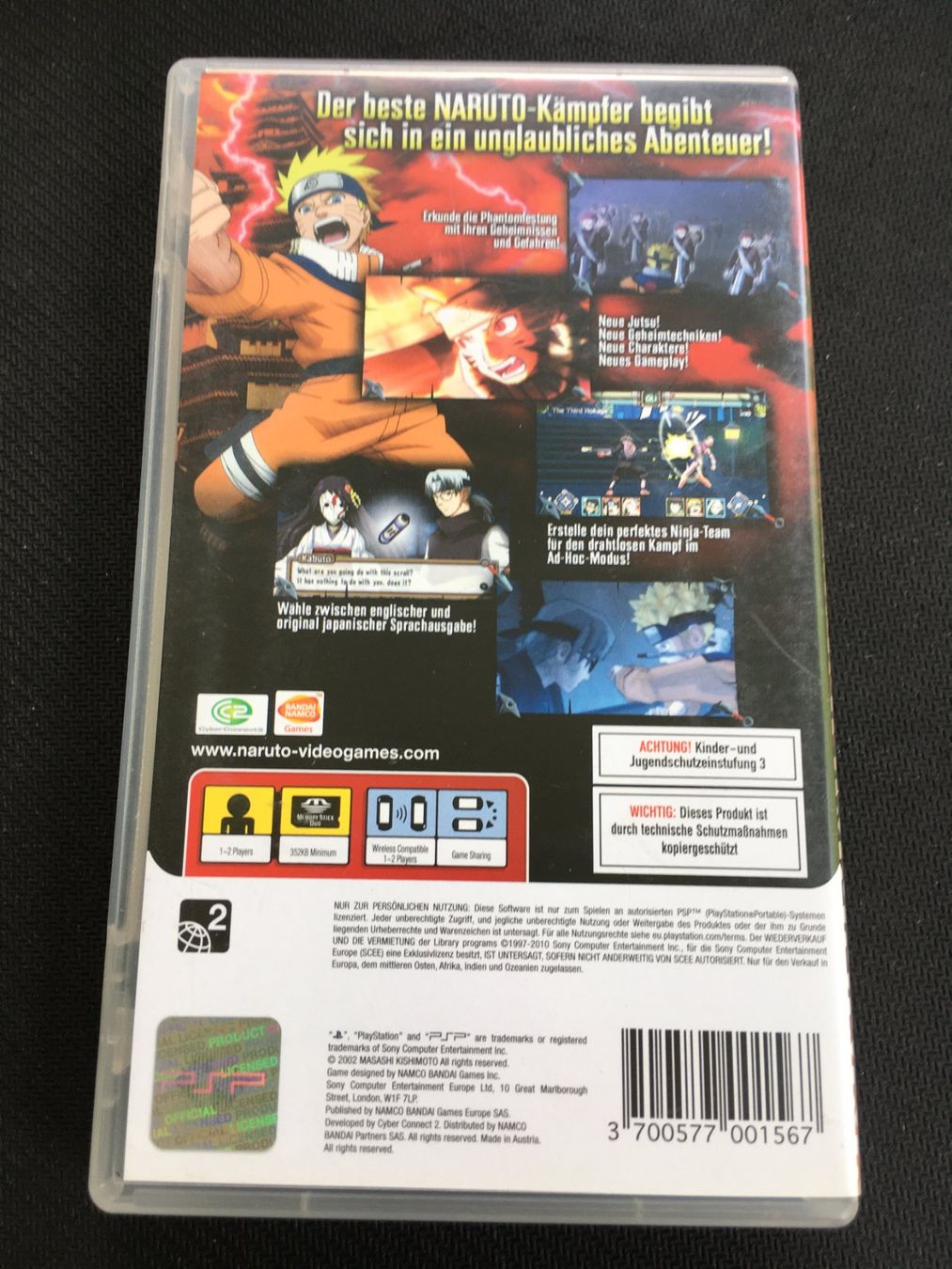 Sony Giochi: Naruto Ultimate Ninja Heroes 2 - PSP – Usato da St.Gallen venduto da sjosjo 1